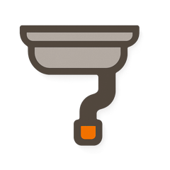 Gouttières PVC (15 m linéaires)